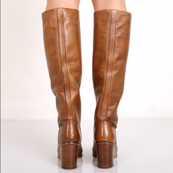 NWT Seychelles Obsidian Tall Heeled Knee High Boot COGNAC/WHISKEY - SIZE 8 - Picture 6 of 16